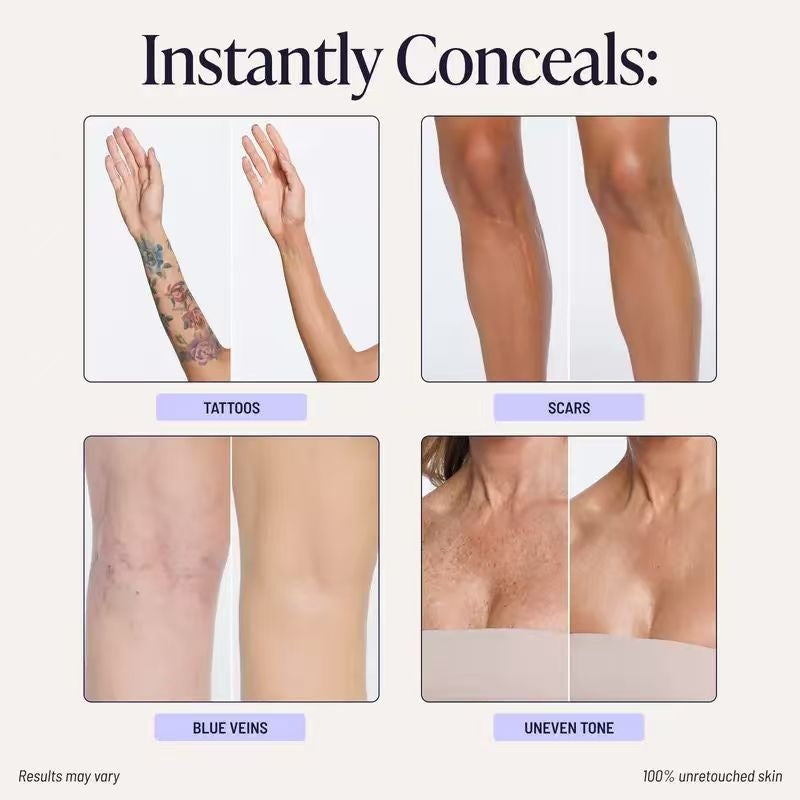 Tattoo Concealer Cover-Up Makeup Set for Two-Tone Skin - BN8632