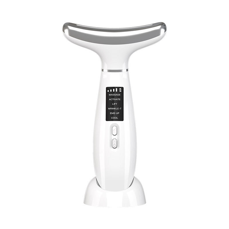 Ice Compress Neck Massager with Color Light - Rejuvenation & Lifting