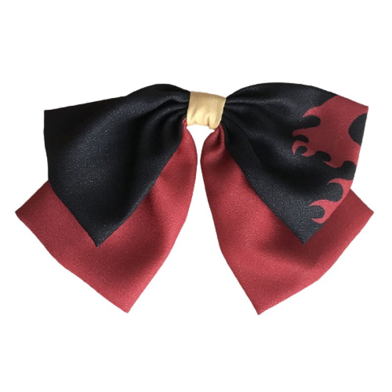 Anime Cartoon Chiffon Hair Bow Clip