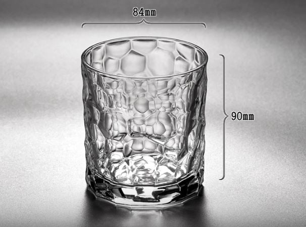 Whiskey Glass Set - Turtle Ice Grain Spirits Drinkware for Home Bar