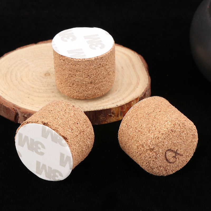 Wooden Cork Pipe Base - Anti-Injury Smoking Accessory for Pipes
