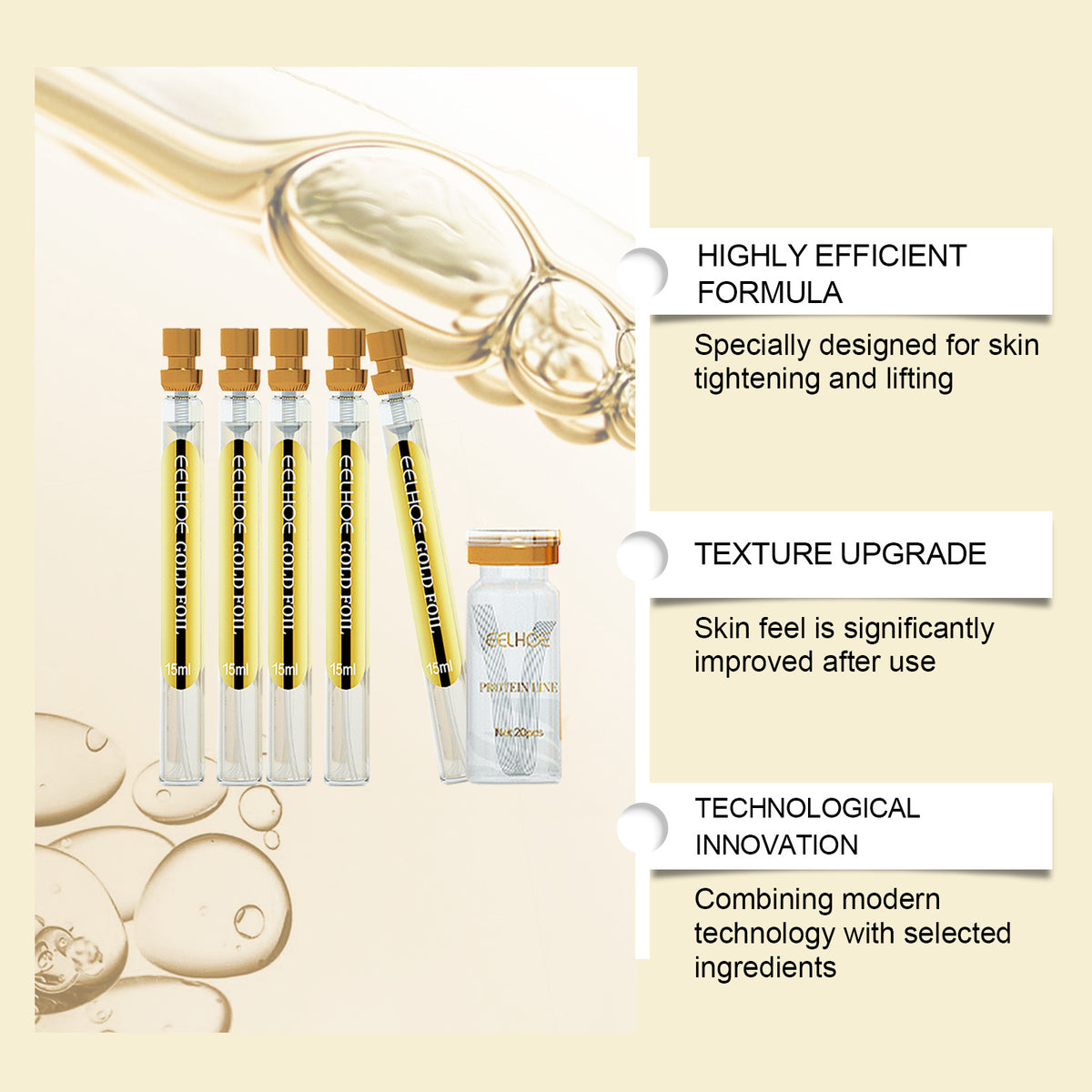 Protein Embedding Facial Care Suit for Skin Boosting and Hydration