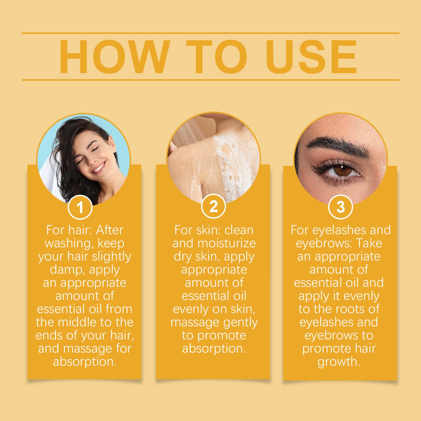 Organic Castor Oil - Moisturizing Treatment for Hair, Eyelashes & Skin