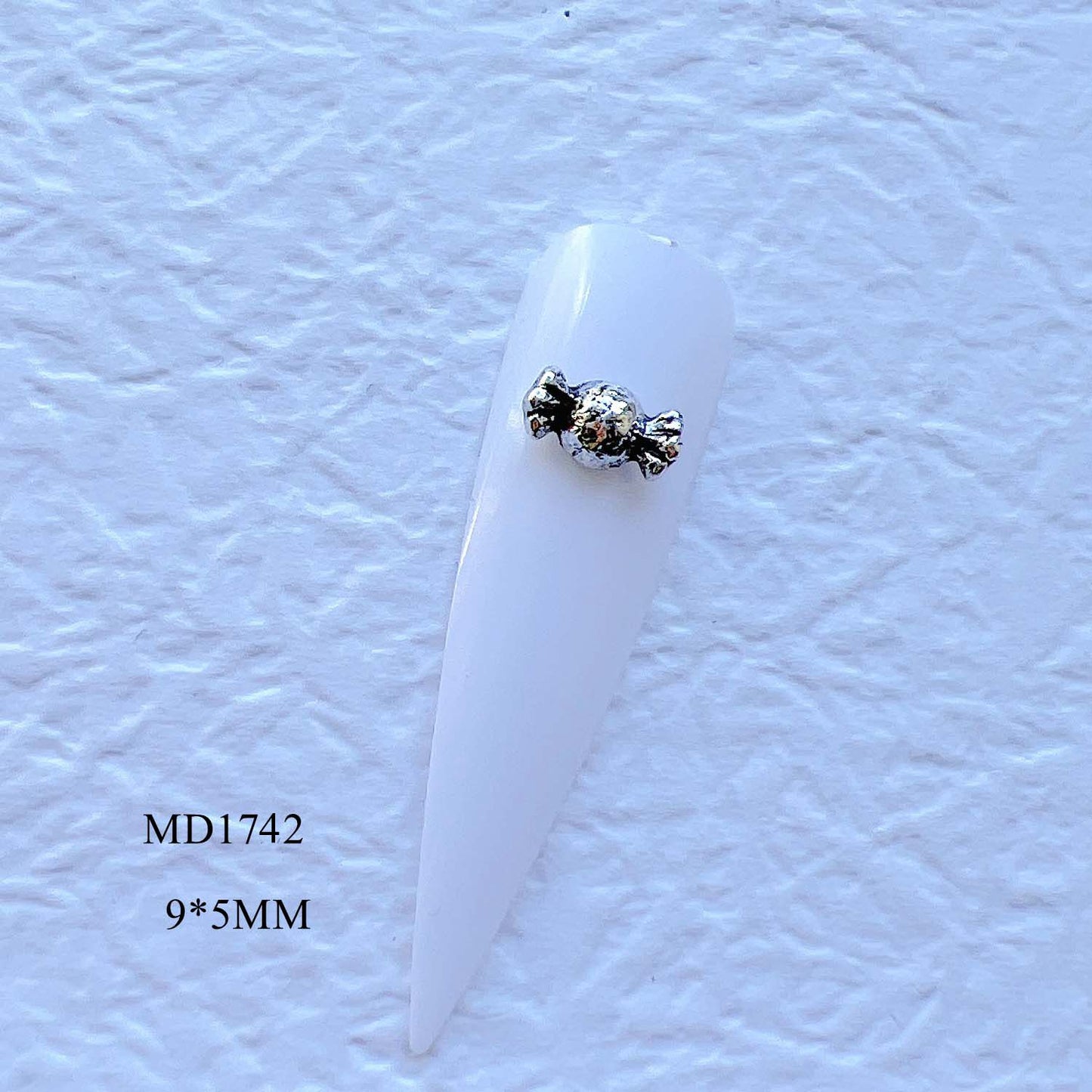 All-Purpose Alloy Nail Art Decorations Pack - 5 Pieces for Creative Manicures