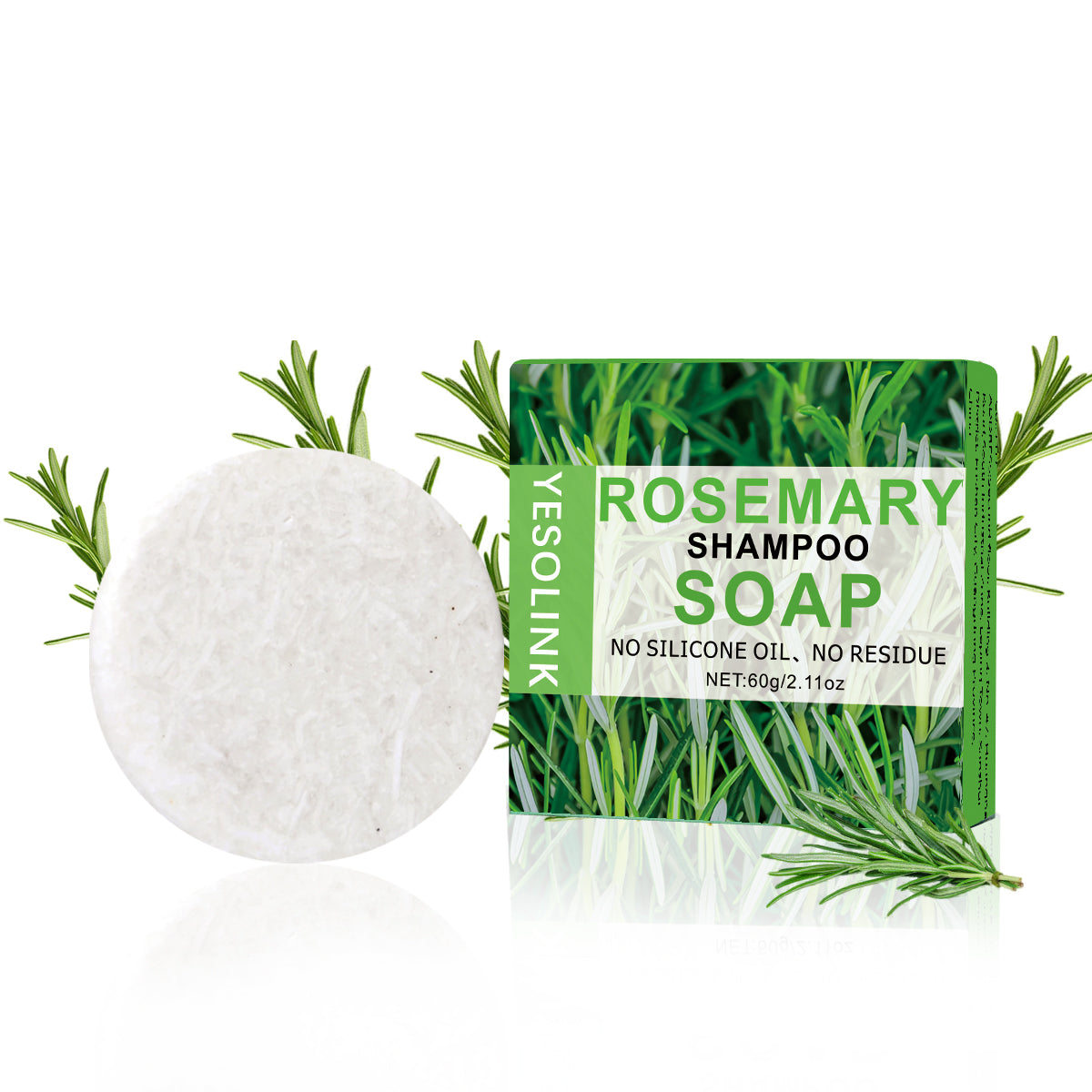 Rosemary Shampoo Bar Soap 60g