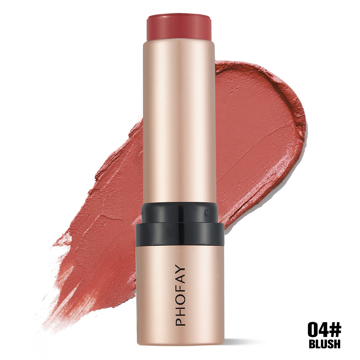 Cream Contour Stick with Built-in Blending Brush - Sculpting Face Makeup