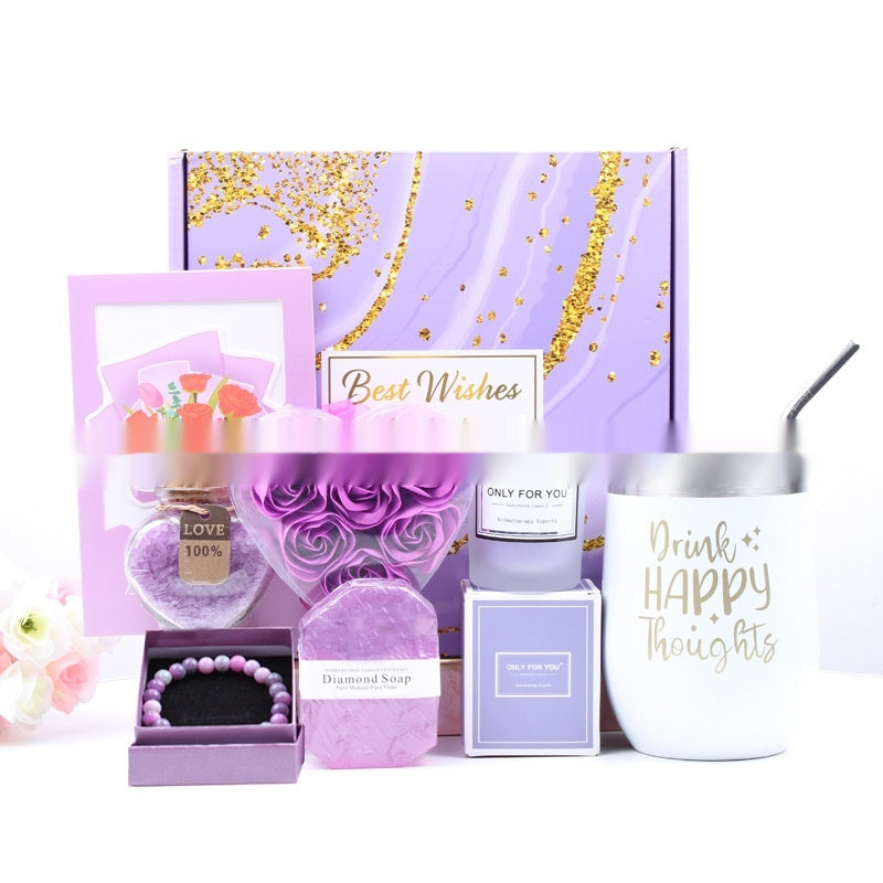 Girl Drinking Bottle Gift Set - Exquisite Party & Gift Pack with Multiple Variants
