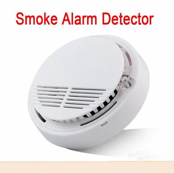 (4 Pack) Smoke Alarm Detector Home Fire Safety Sensor Alert Battery