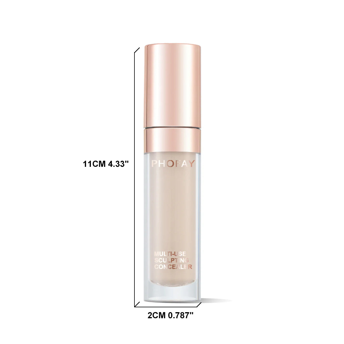 Full Coverage Liquid Concealer - Weightless Natural Finish