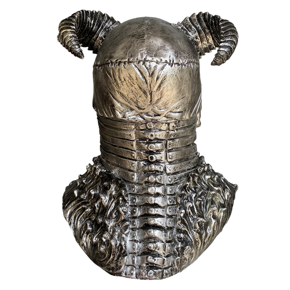 Horror Skull Horn Devil Latex Mask for Halloween Party - Dark Dark