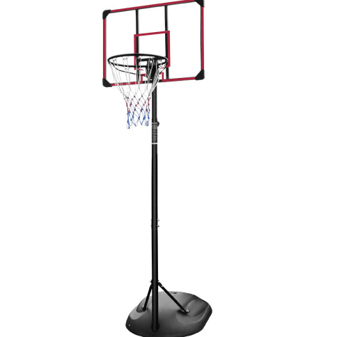 Adjustable Portable Basketball Hoop - 7.5ft to 9.2ft with 32" Backboard