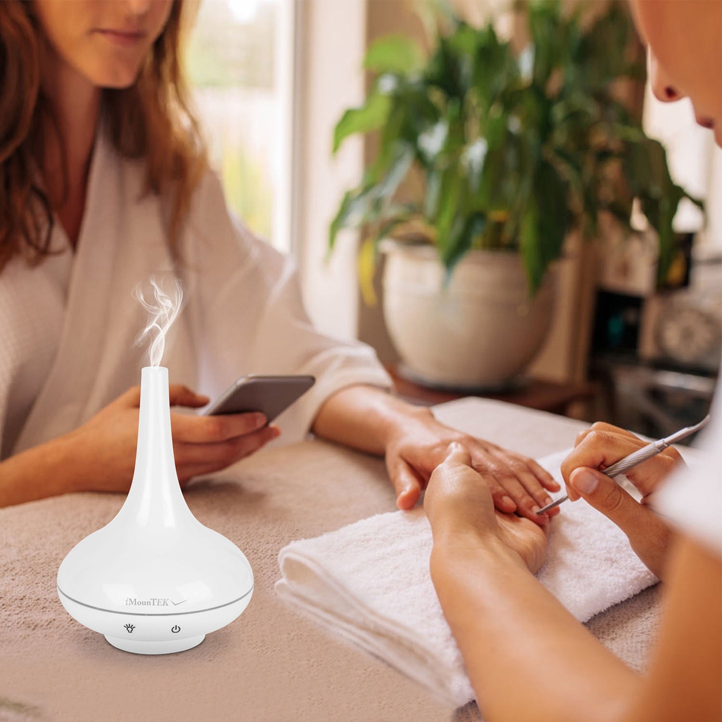 200ml Ultrasonic Essential Oil Diffuser with LED Lights