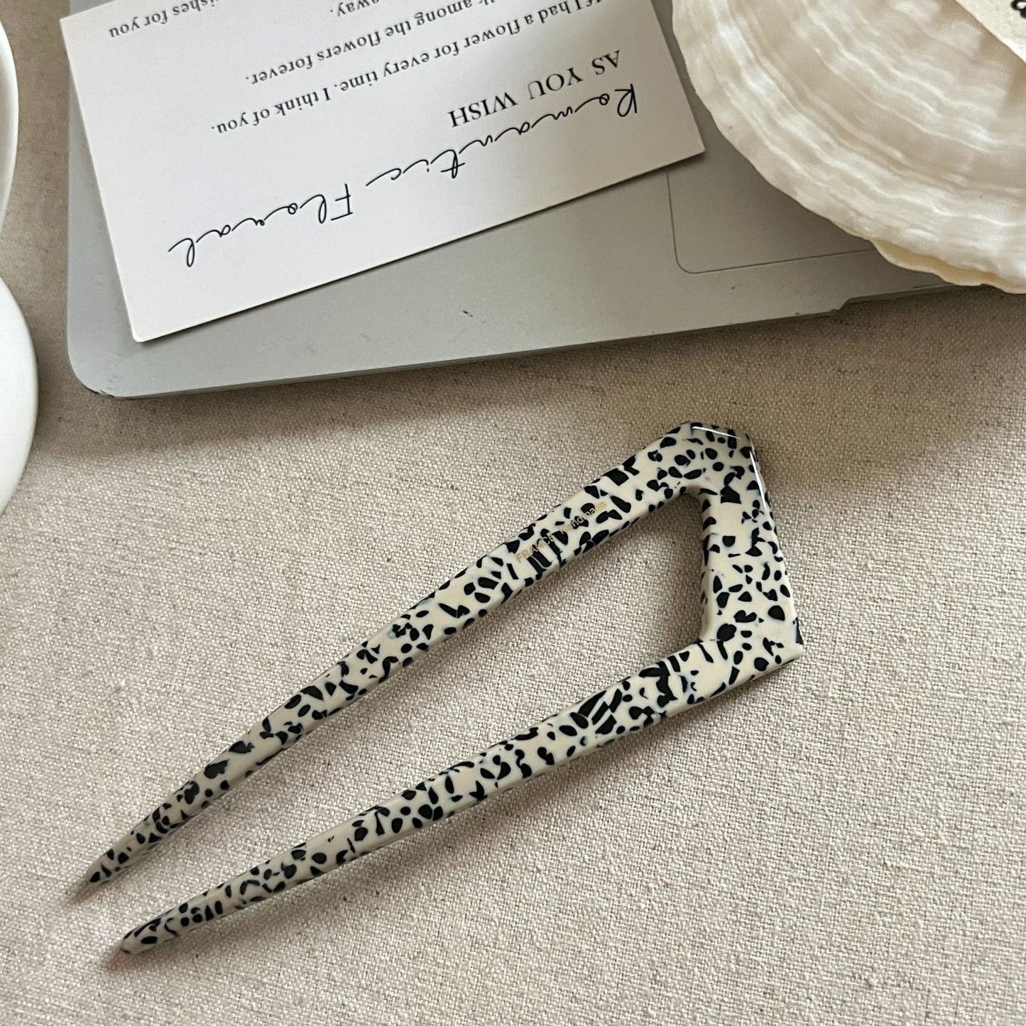 U-Shaped Irregular Hairpin for Updos - Stylish Hair Accessories