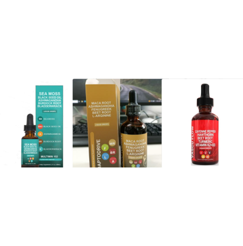 Vitamin D3 K2 Hawthorn Fruit Liquid Drops Supplement 60ml
