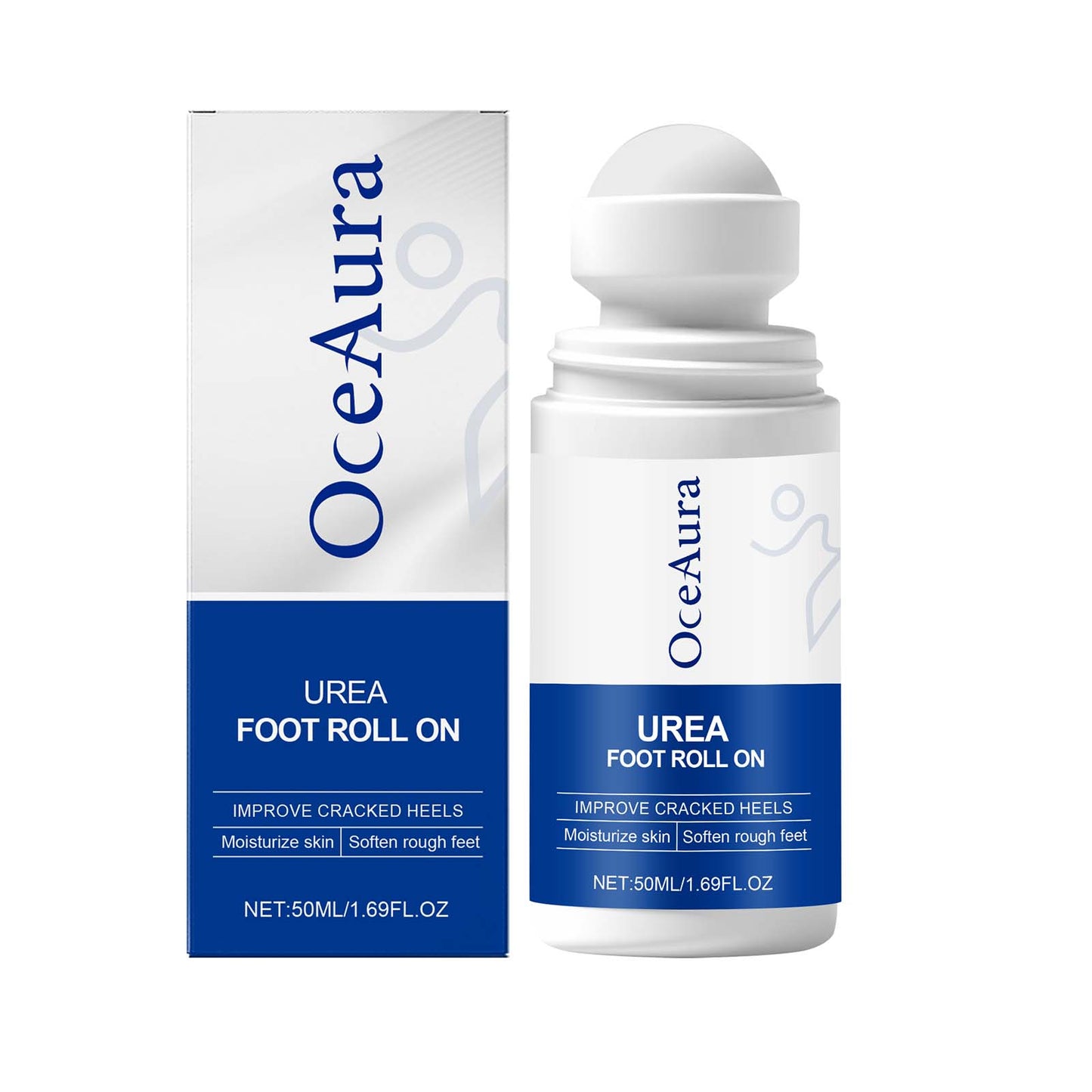 Urea Foot Moisturizer Roll-On 50ml - Hydrating Foot Care Solution