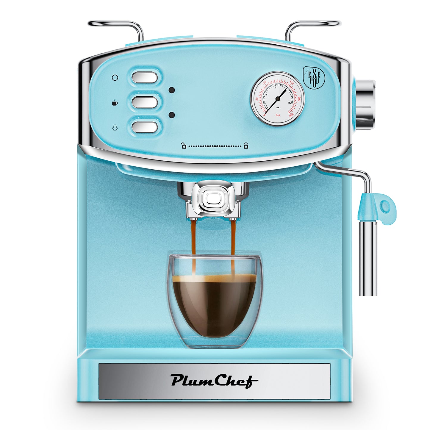 20 Bar Espresso Machine - Professional Compact Maker with Milk Frother