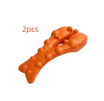 EVA Foam Cervical Spine Massage Pillow for Neck Relief - Orange