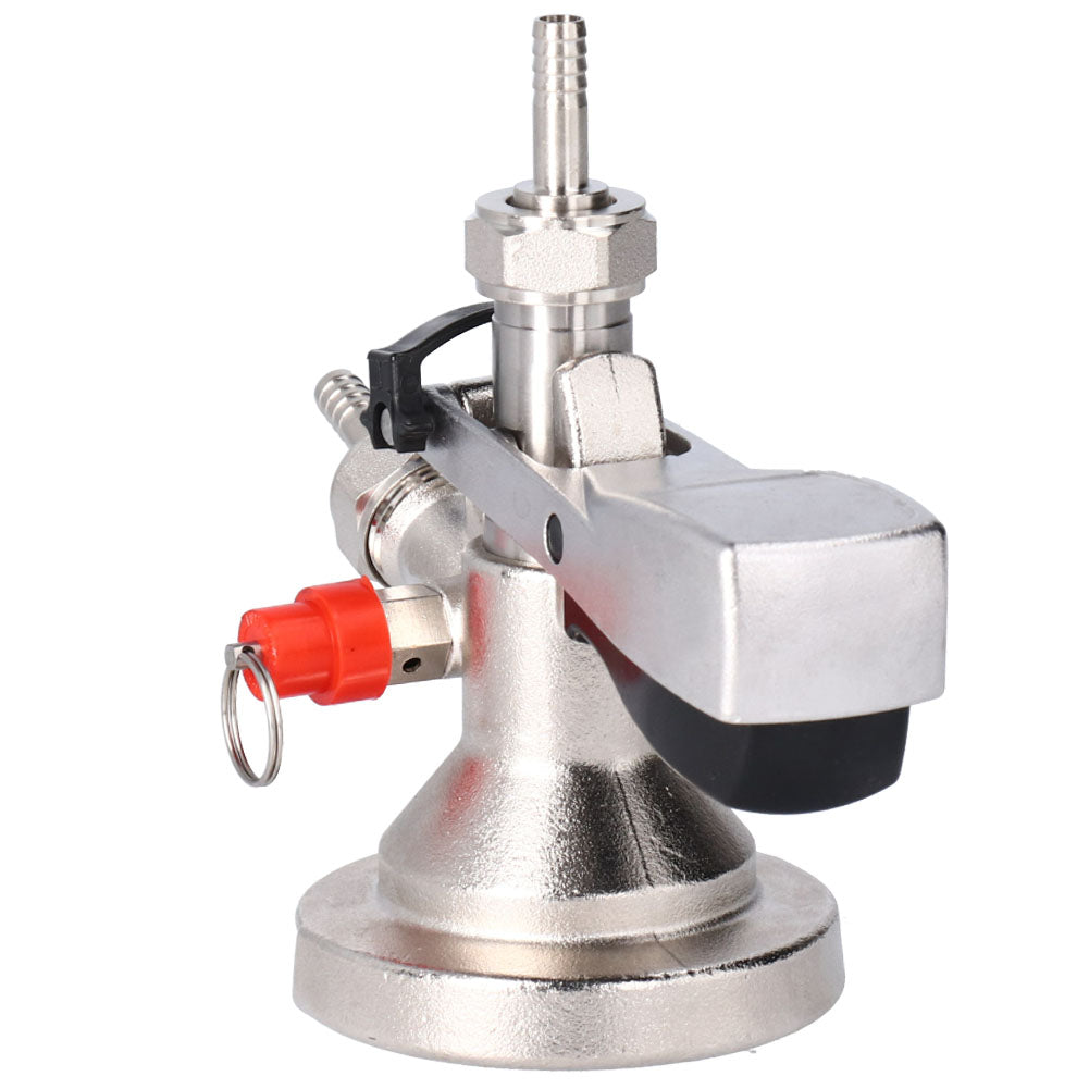 Stainless Steel Beer Keg Coupler with Relief Valve - A-Type