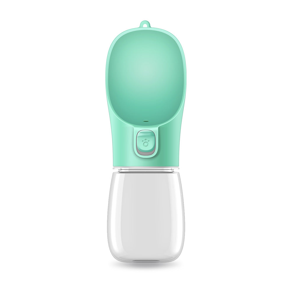 Portable Pet Water Cup with Button Dispenser - Travel Drinking Bottle