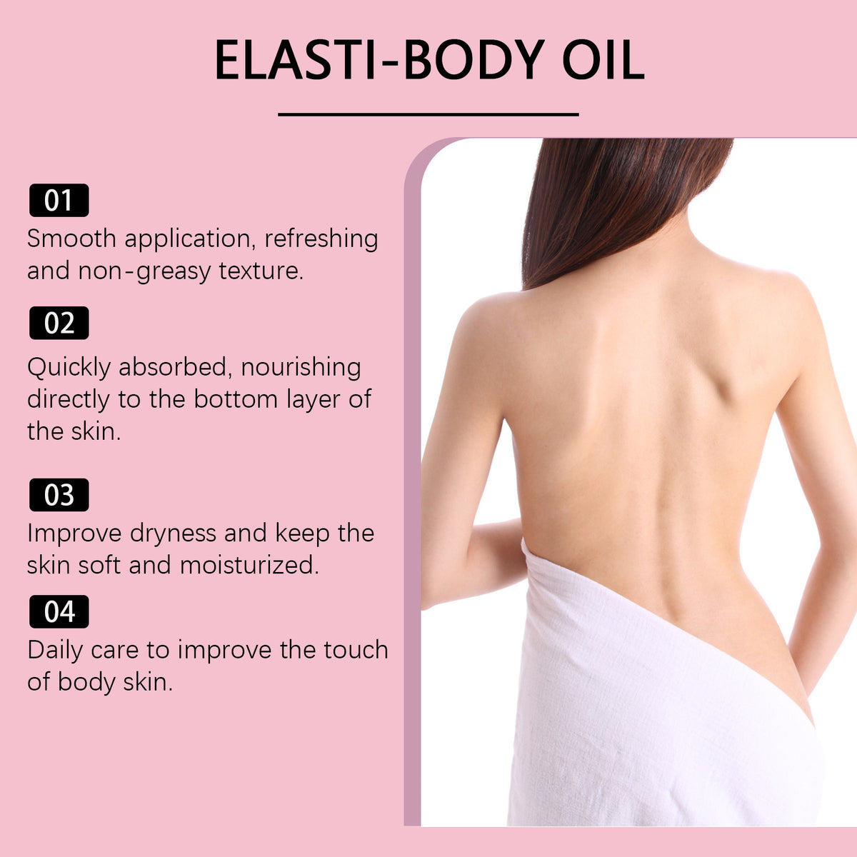 Hydrating Body Oil for Soft Moisturized Skin - 60ml