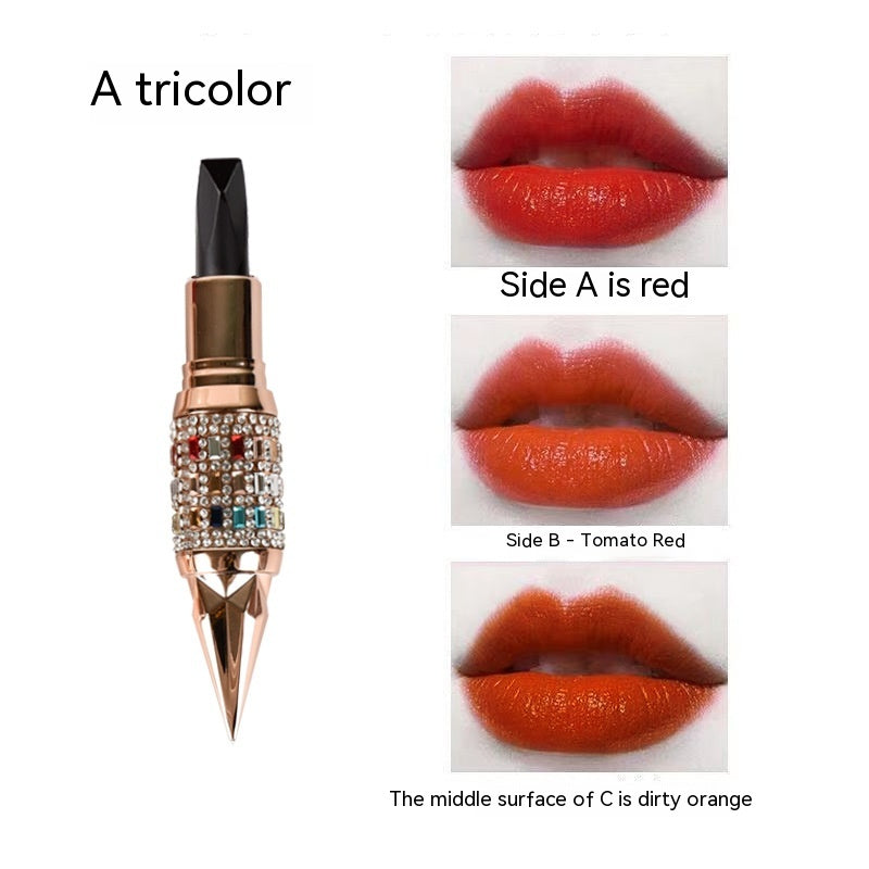 Matte Finish Moisturizing Lipstick with Three-Color Options - Queen Truncheon