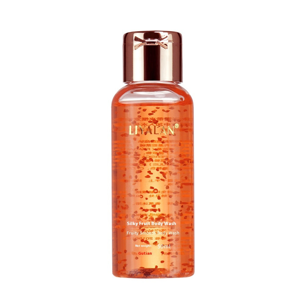 Jasmine & Strawberry Travel Body Wash Set - Moisturizing & Deep Cleaning