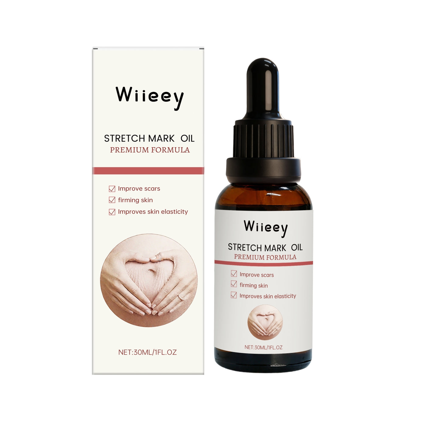 Pregnancy Body Care Oil - Moisturizing Nourishing 30ml Natural Blend