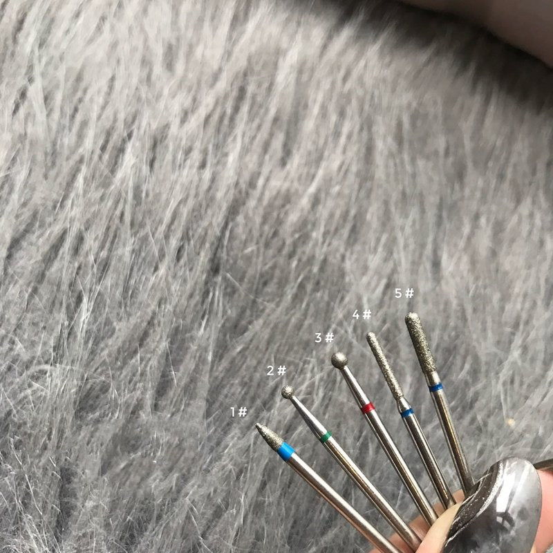 Japanese Nail Grinding Head Set - 5 Pieces
