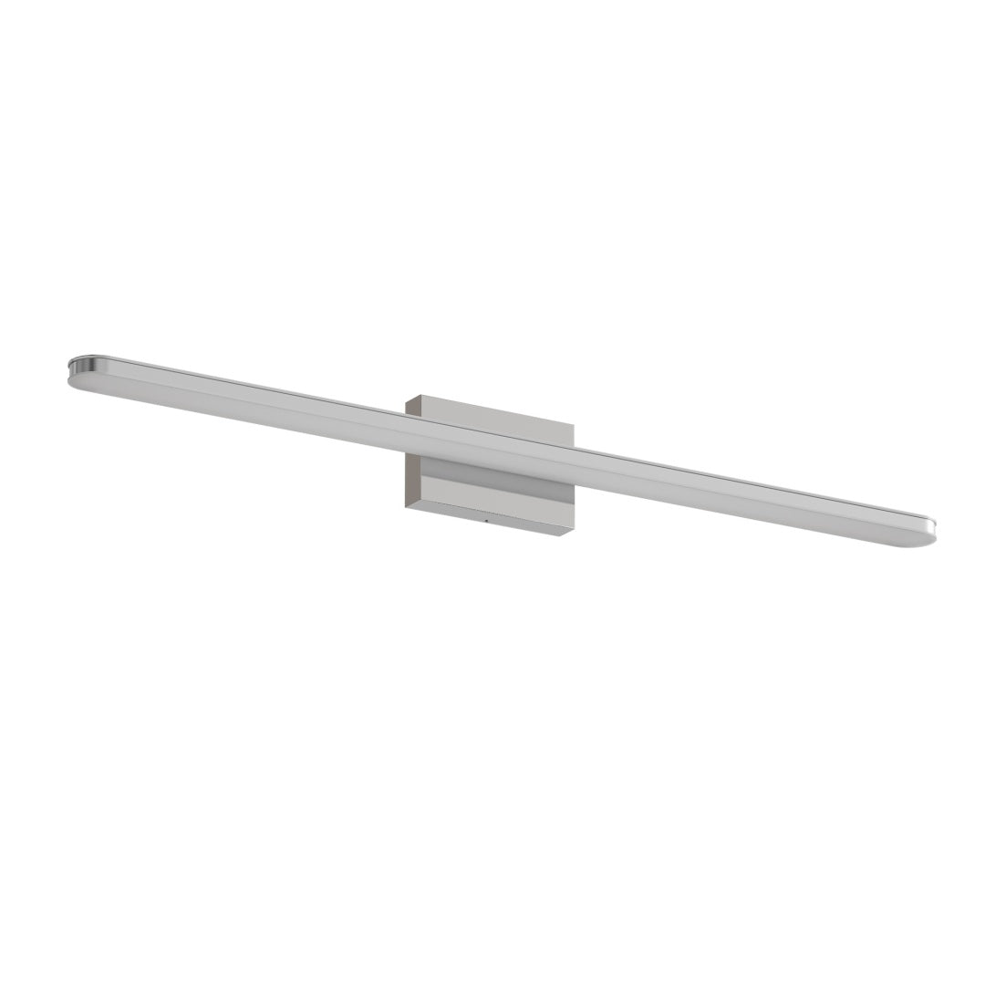 39-Inch Chrome LED Vanity Light Fixture - Dimmable Bathroom Lighting