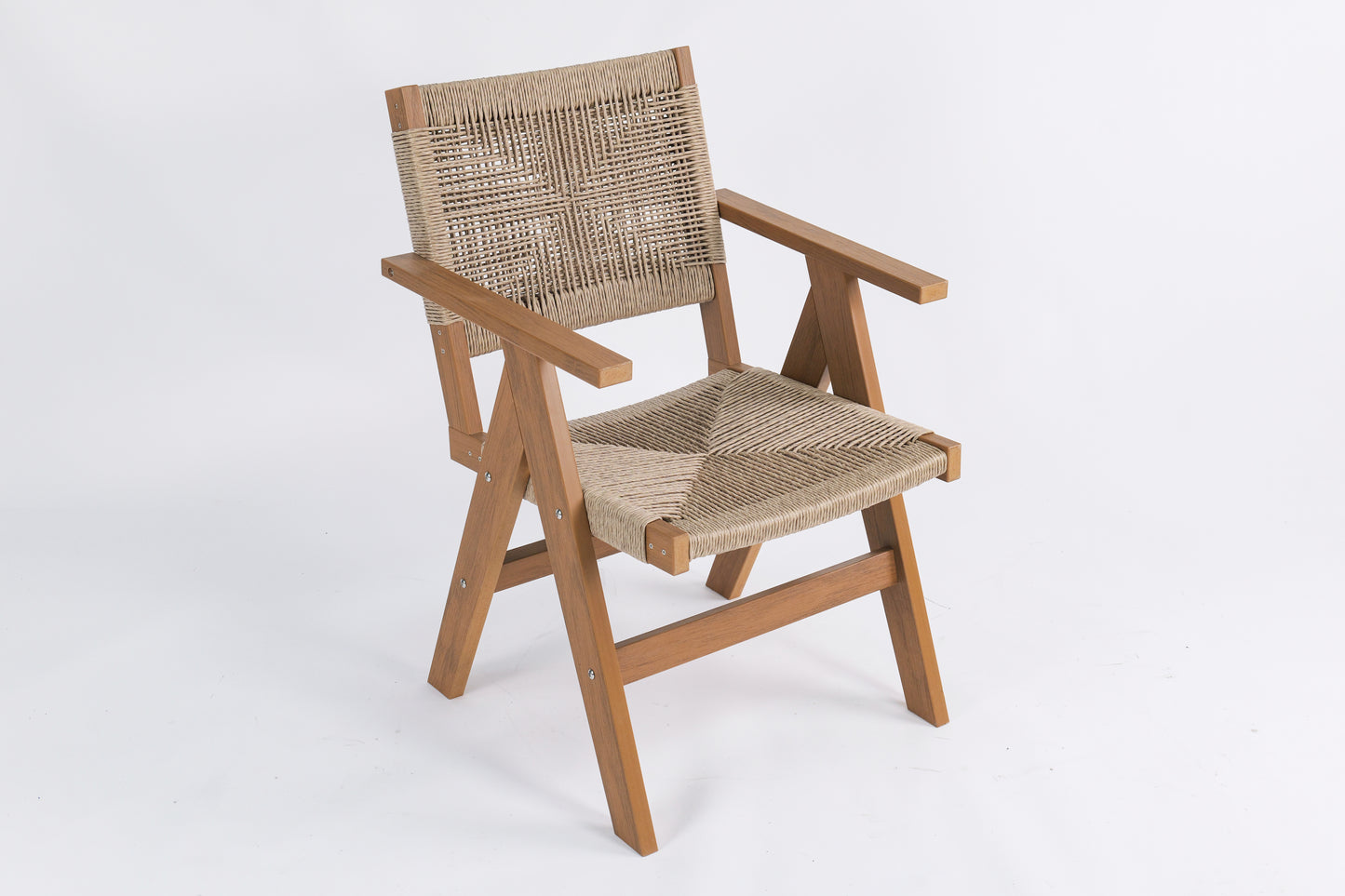 HIPS Sturdy Outdoor Dining Chair Ideal For Deck Dinner Parties &