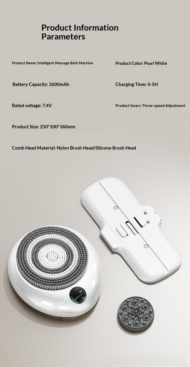 Wall-Mounted Fully Automatic Smart Shower Unit with Multi-Function Modes