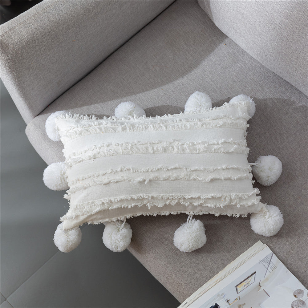 Rectangular Sofa Cushion Cover 30x50cm Lumbar Pillow Case Nordic Style