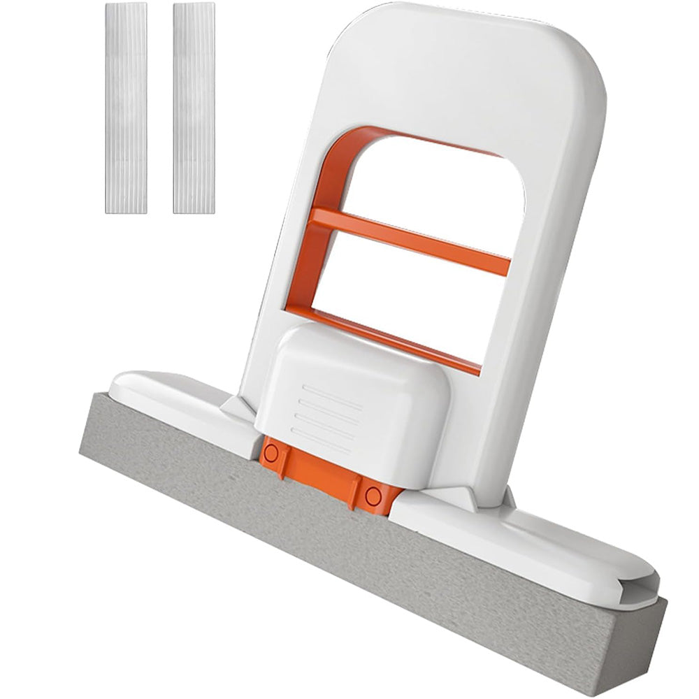 Foldable Water Absorbing Sponge Mop for Bathroom Kitchen Car Cleaning - Multi-Scene, Scratch-Free