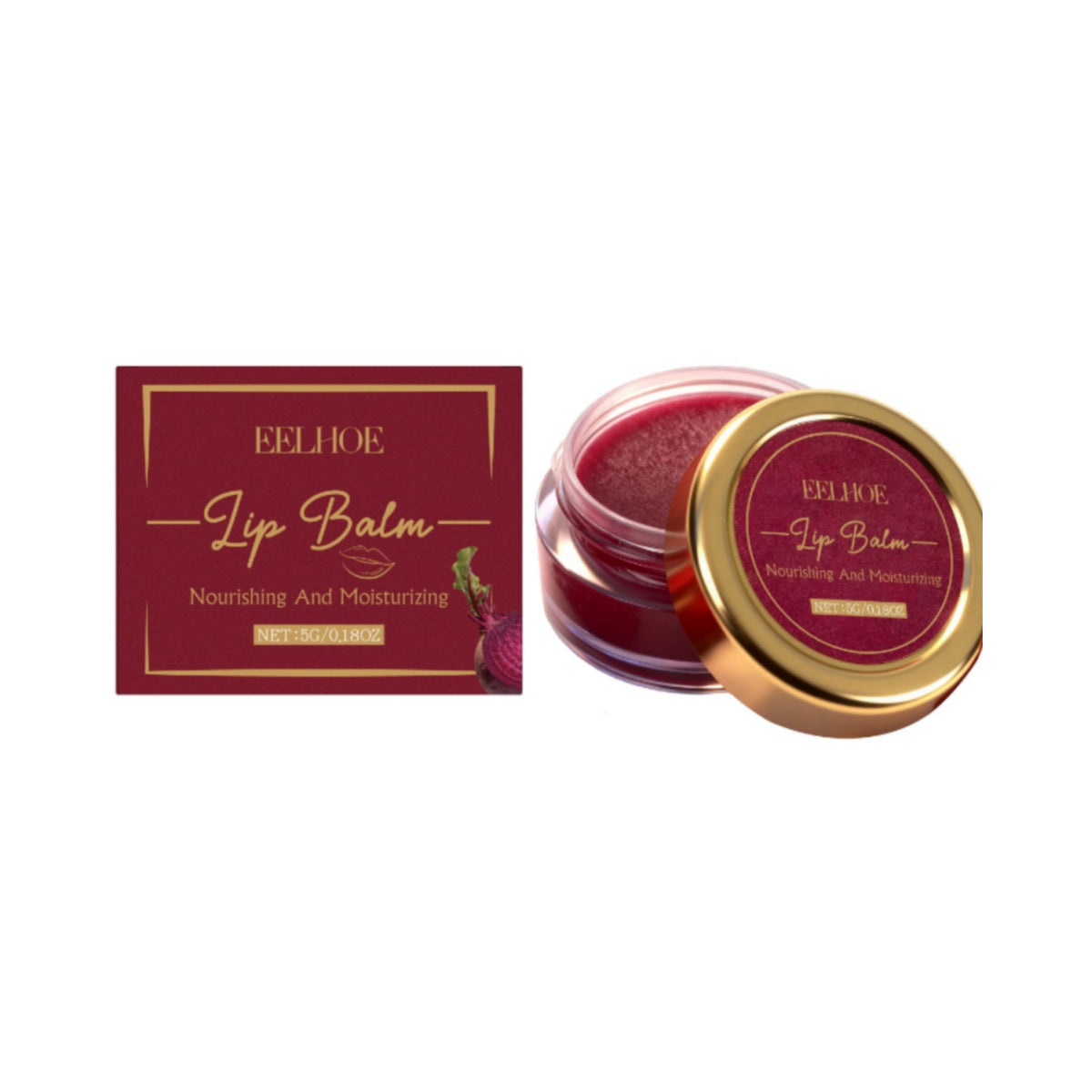 Moisturizing Lip Balm 5g - Hydrating Lip Care for Smooth Lips