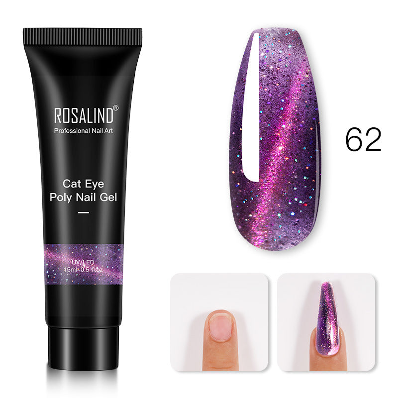 Crystal Gel Nail Polish - Multiple Colors