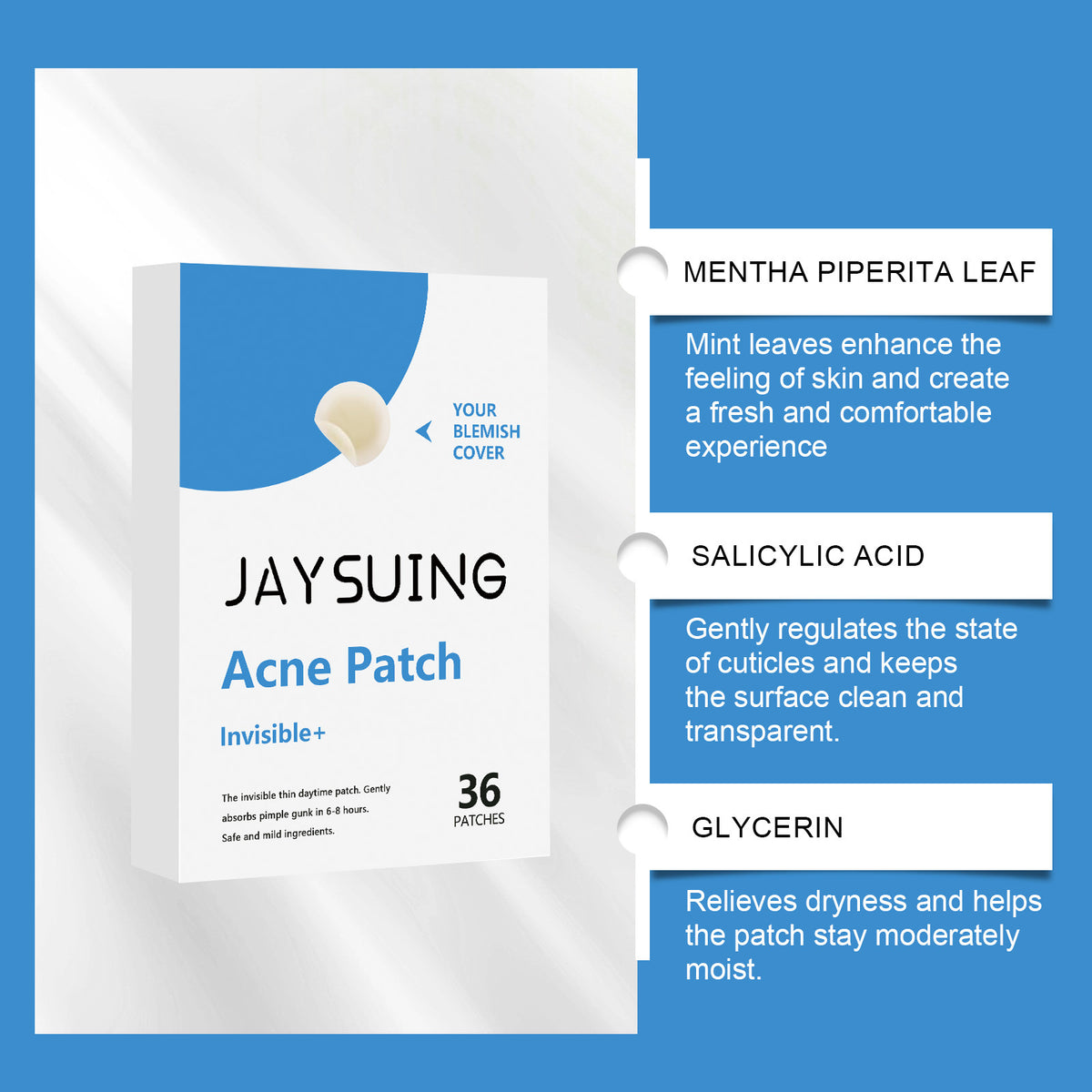 Invisible Acne Patch Waterproof Thin