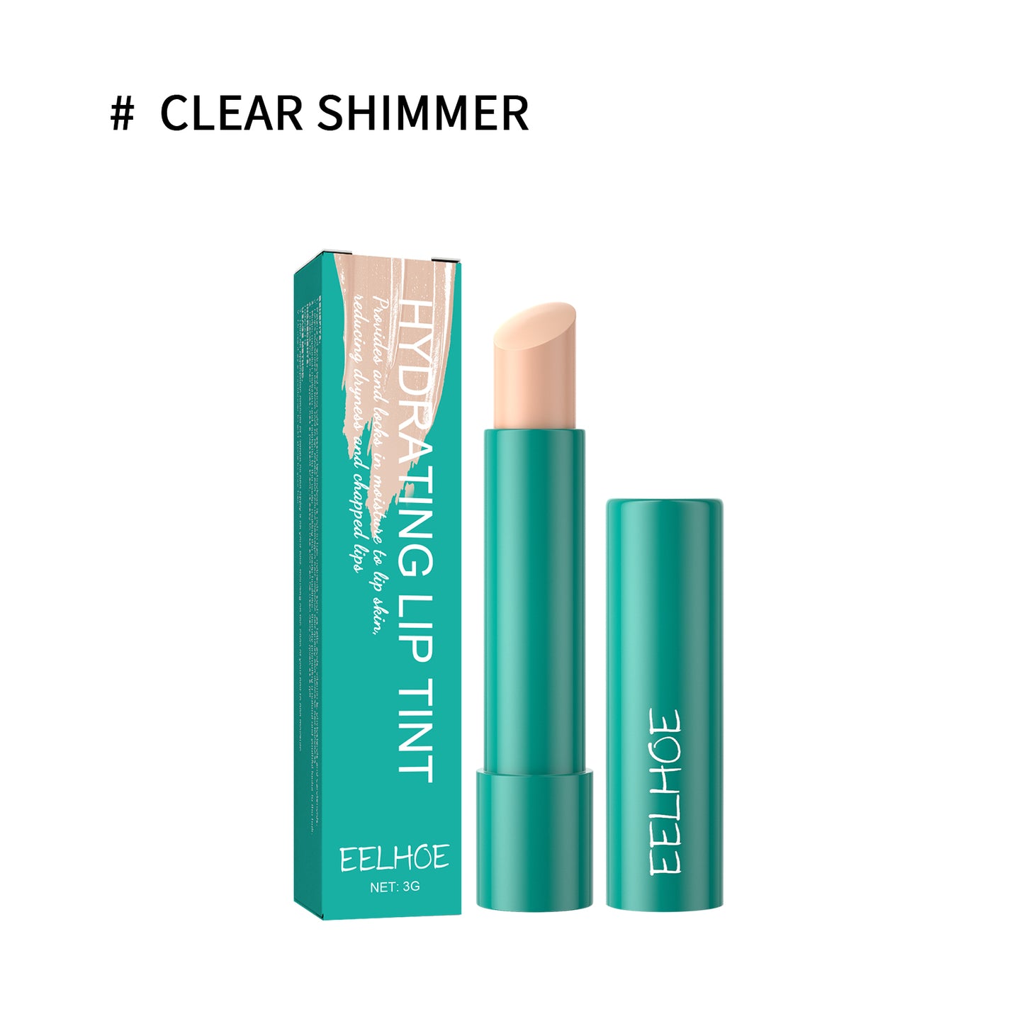 Hydrating Lip Gloss with Olive & Pomegranate Oil - Plumping Lip Treatment