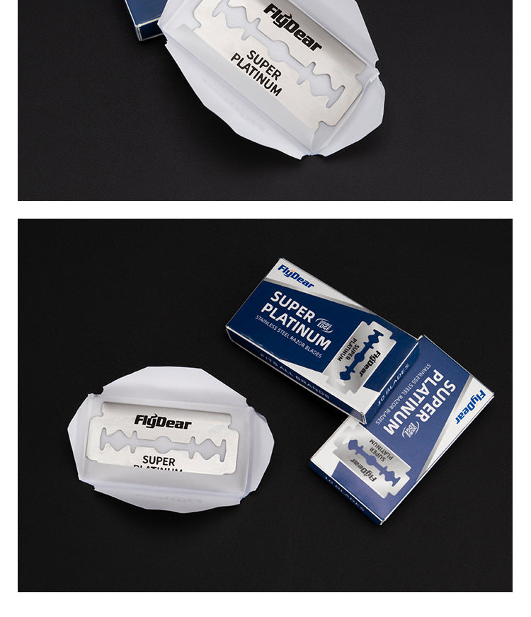 Stainless Steel Double Blade Razor - 100 Pieces