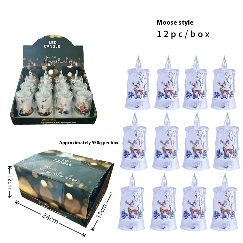 Christmas Candle Light Decorations - Multiple Styles Available