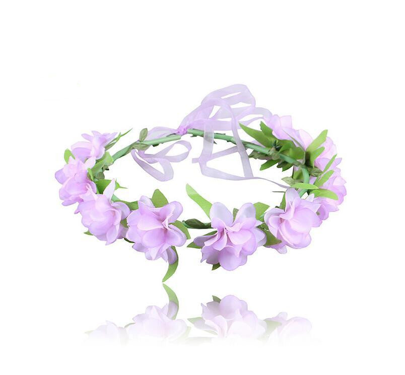 Children's Flower Hair Band - Multiple Colors