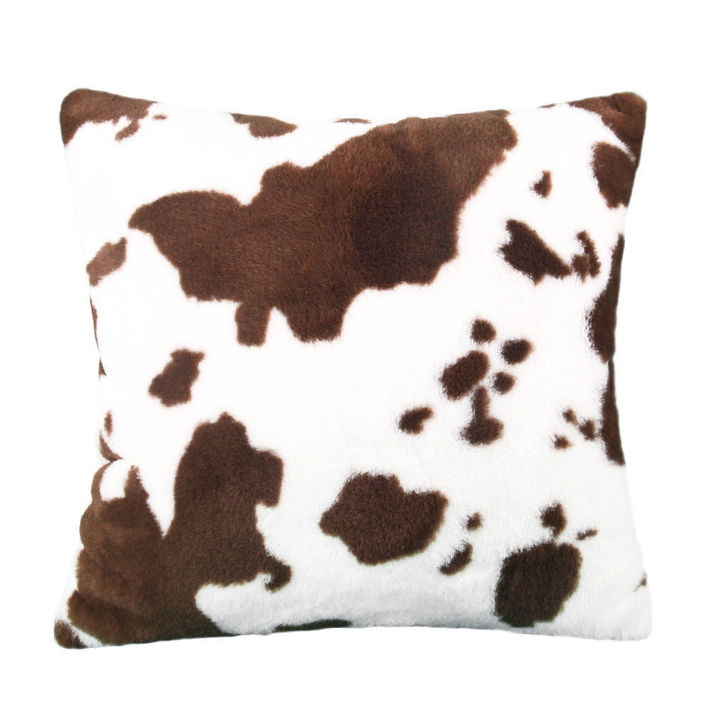 Animal-Themed Plush Throw Pillow Cover 45x45cm Sofa Cushion, Multiple Colors