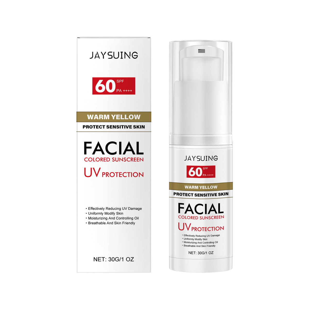 Lightweight Breathable Sunscreen SPF 30g for Skin Protection
