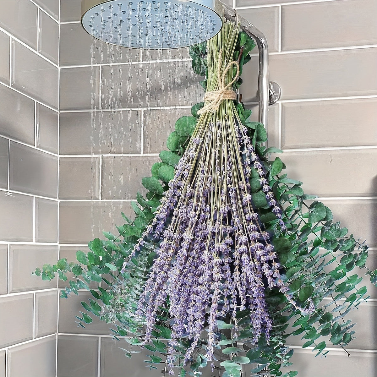 Dried Flower Bouquet - Preserved Grass Flower Arrangement for Home Decor