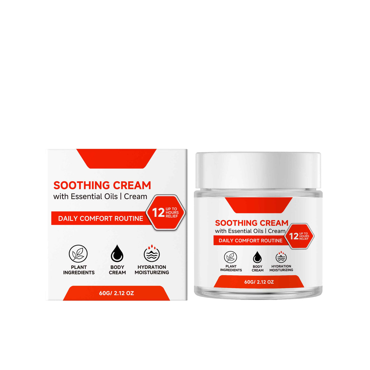 Soothing Face Cream with Aloe Vera & Tea Tree Oil - 60G