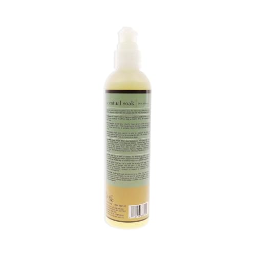 Cuccio Naturale Scentual Soak - Creamy, Liquid Wash For Mani-Pedi - No Parabens - Soften, Cleanse And Hydrate Skin - Anti-Aging Solution - Use On Hands, Body And Feet - Milk And Honey - 8 Oz