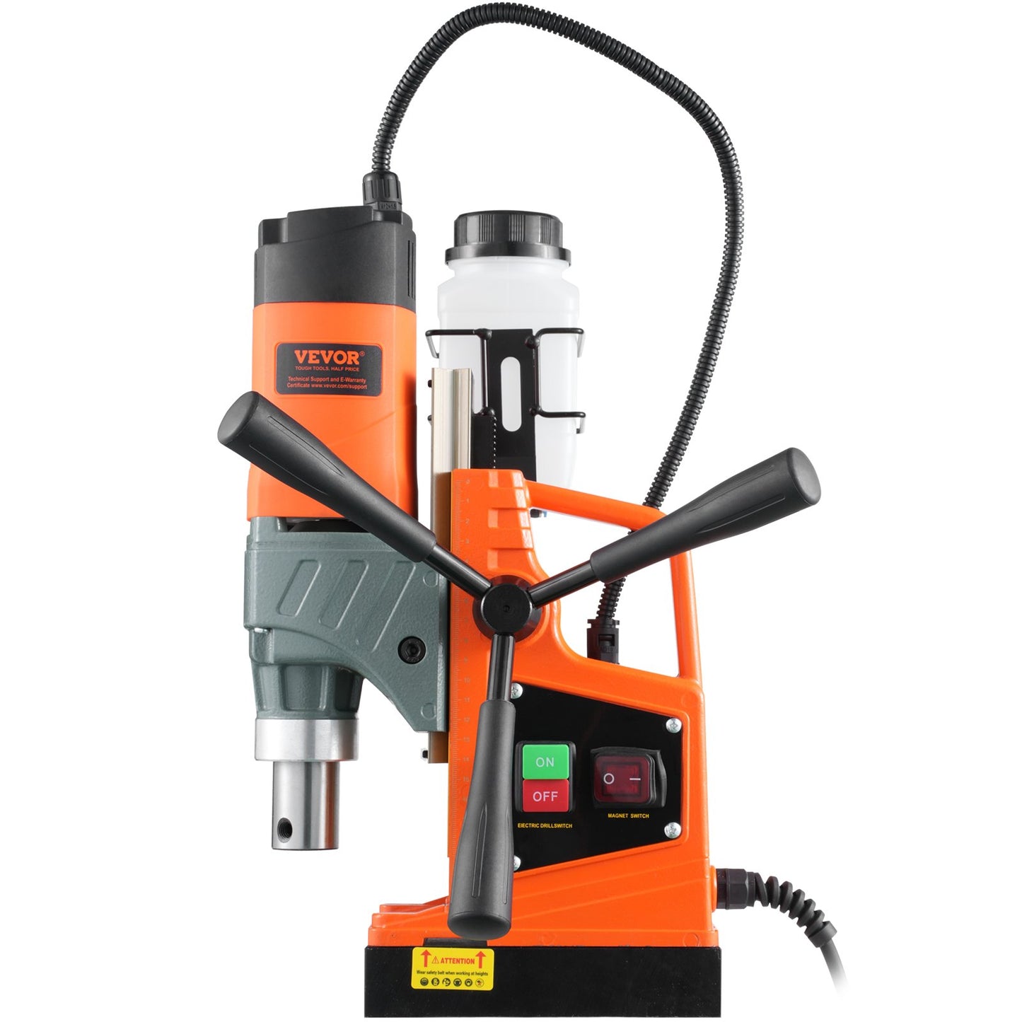 Portable Electric Magnetic Drill - 1450W, 850 RPM for Home Improvement