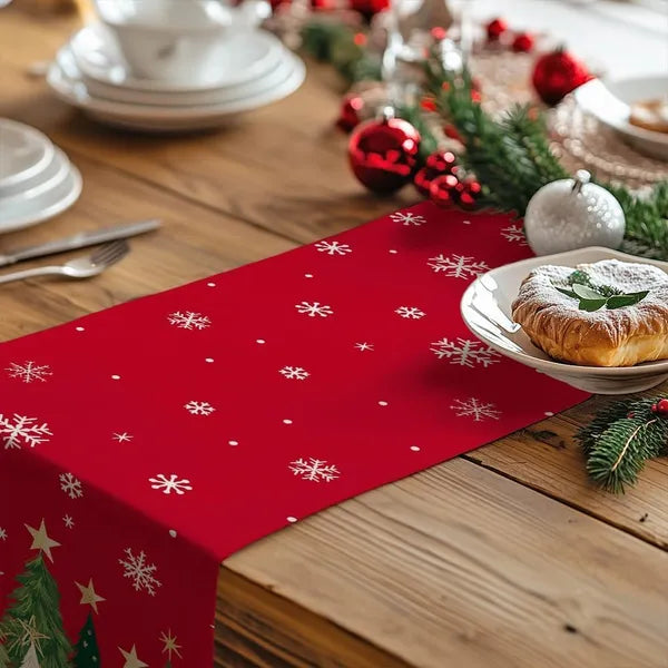 Christmas Table Runner 13x72 Inch - Festive Holiday Decor