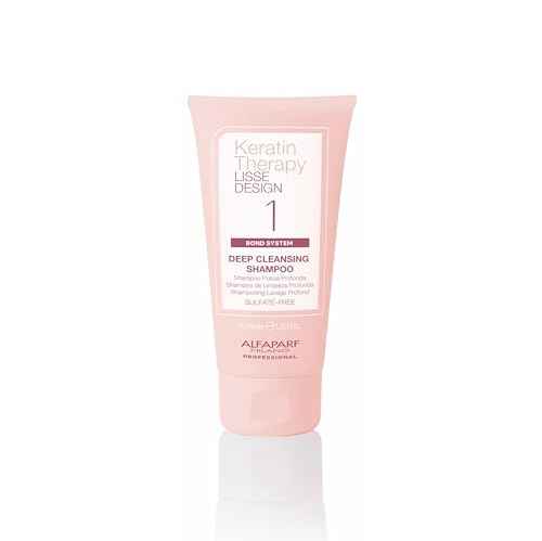 ALFAPARF MILANO Home Keratin Hair Treatment - Lisse Design Express Brazilian Hair Straightening and Smoothing - Formaldehyde Free - Sulfate Free