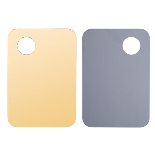 4 Pcs Makeup Mixing Tray Makeup Palette with Makeup Spatula Makeup Mixing Palette Foundation Palette for Eye Shadow Lipsticks Nail Art Beauty Salon (Pink and Transparent)