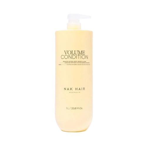 NAK Volume Conditioner 1L - Optimises styling fullness in fine or flat hair textures